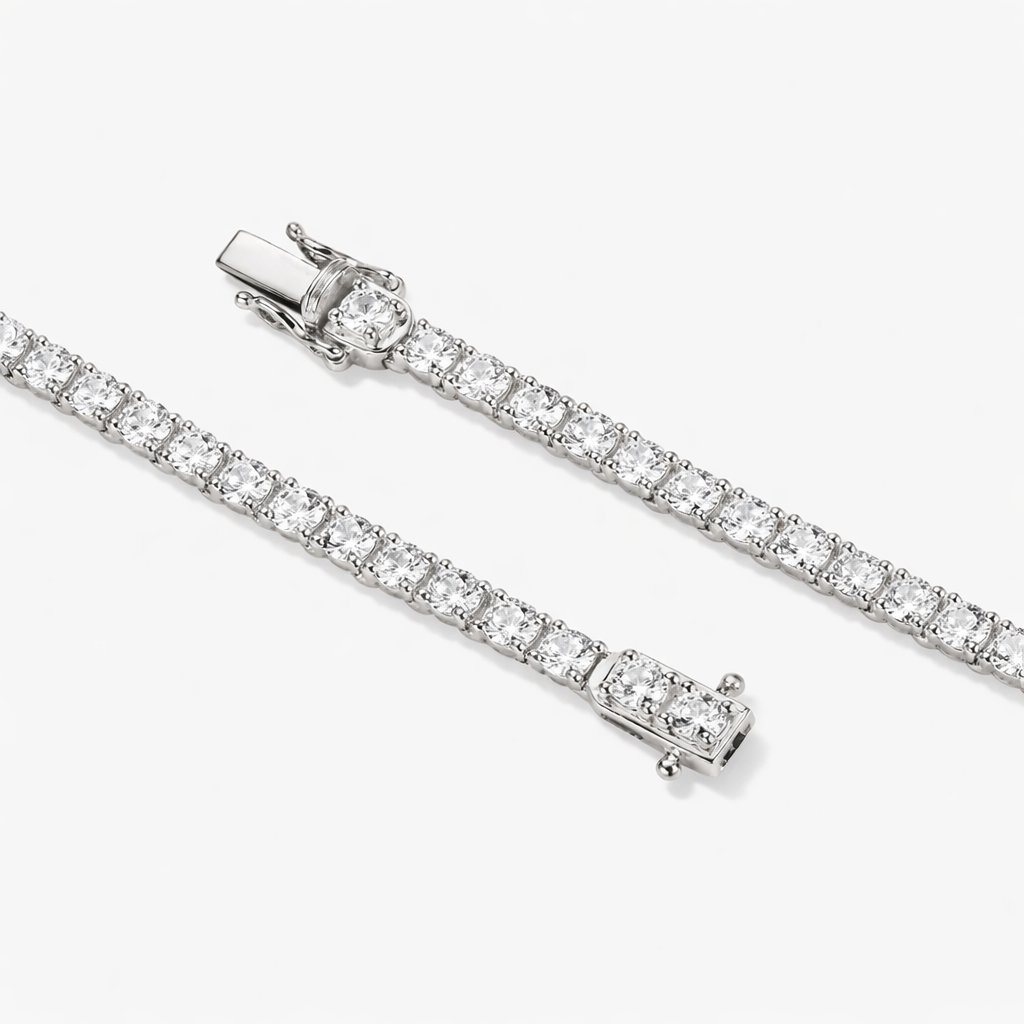 2mm-6mm Moissanite Tennis Bracelet • S925