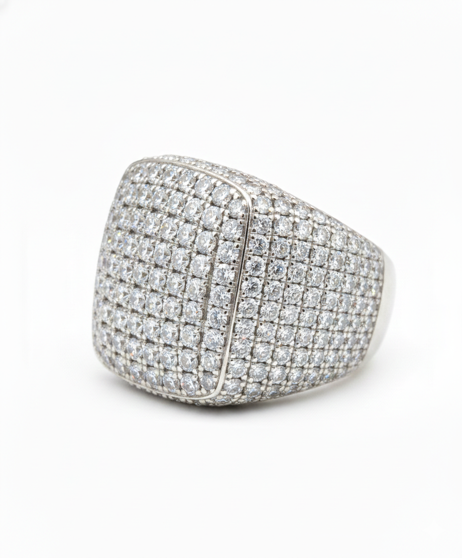 Moissanite Dome Ring S925